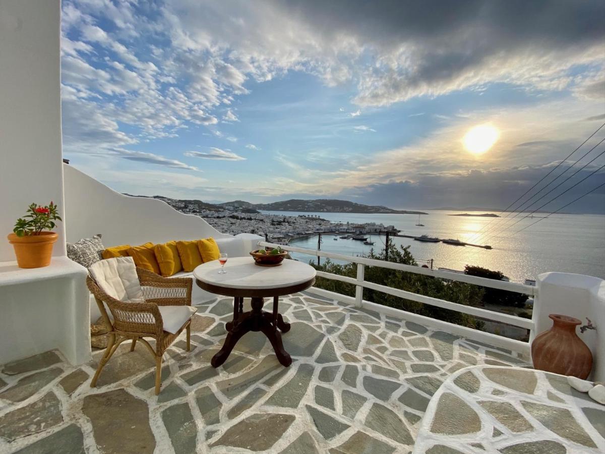 Appartamento Anemones Sea View Mykonos Town Esterno foto