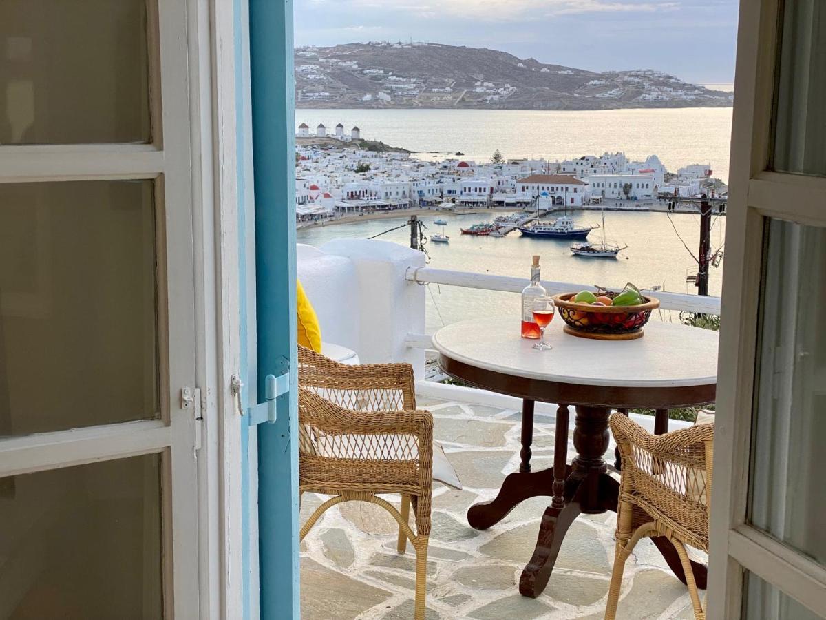 Appartamento Anemones Sea View Mykonos Town Esterno foto