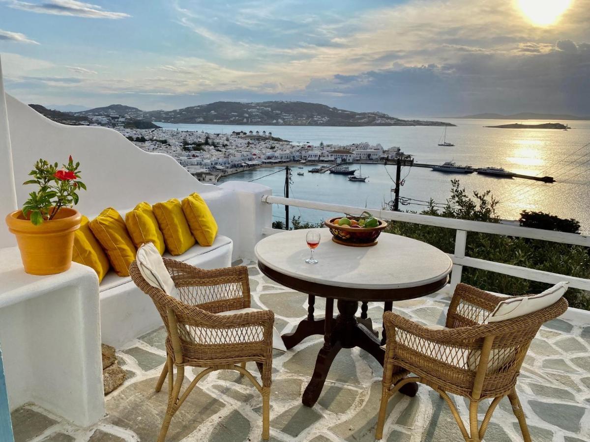 Appartamento Anemones Sea View Mykonos Town Esterno foto