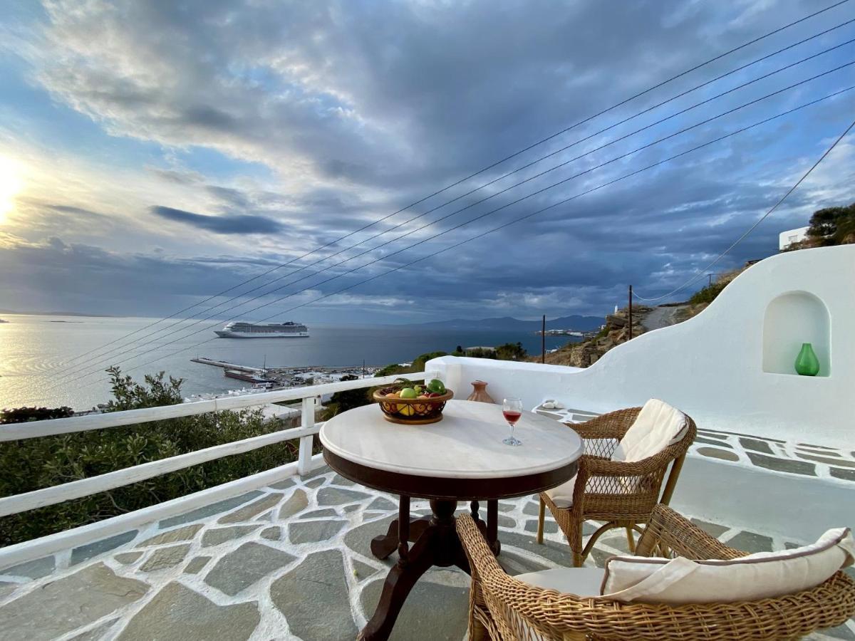 Appartamento Anemones Sea View Mykonos Town Esterno foto
