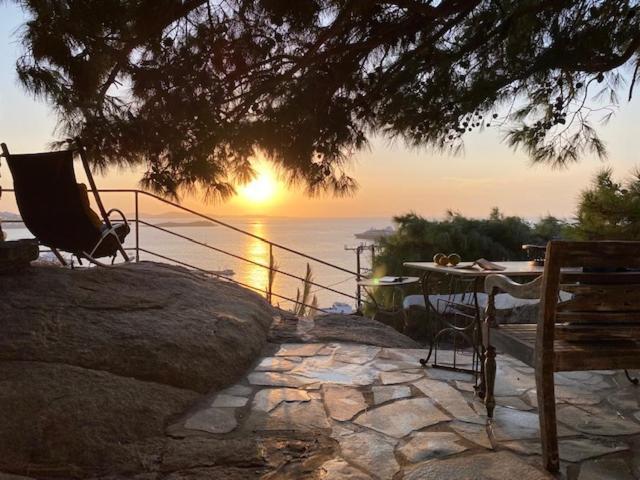 Appartamento Anemones Sea View Mykonos Town Esterno foto