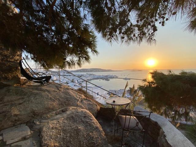 Appartamento Anemones Sea View Mykonos Town Esterno foto