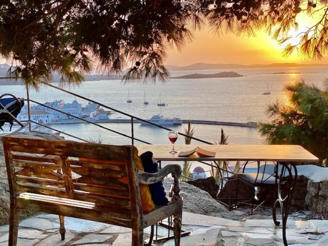 Appartamento Anemones Sea View Mykonos Town Esterno foto