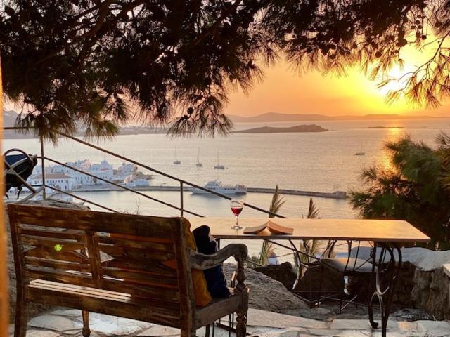 Appartamento Anemones Sea View Mykonos Town Esterno foto