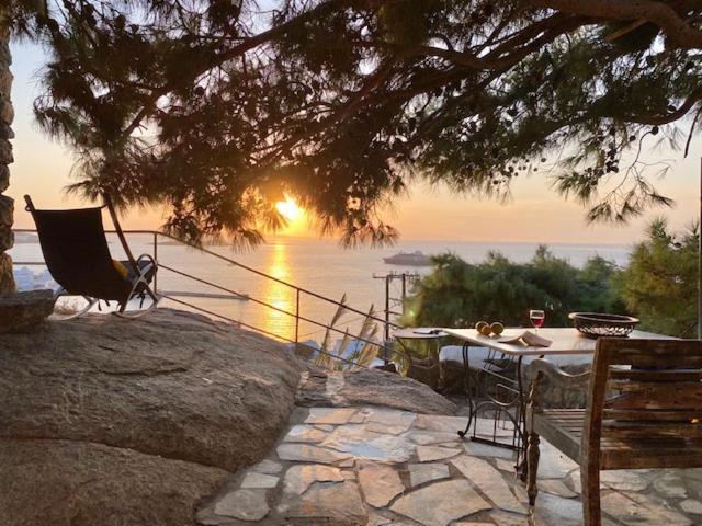 Appartamento Anemones Sea View Mykonos Town Esterno foto