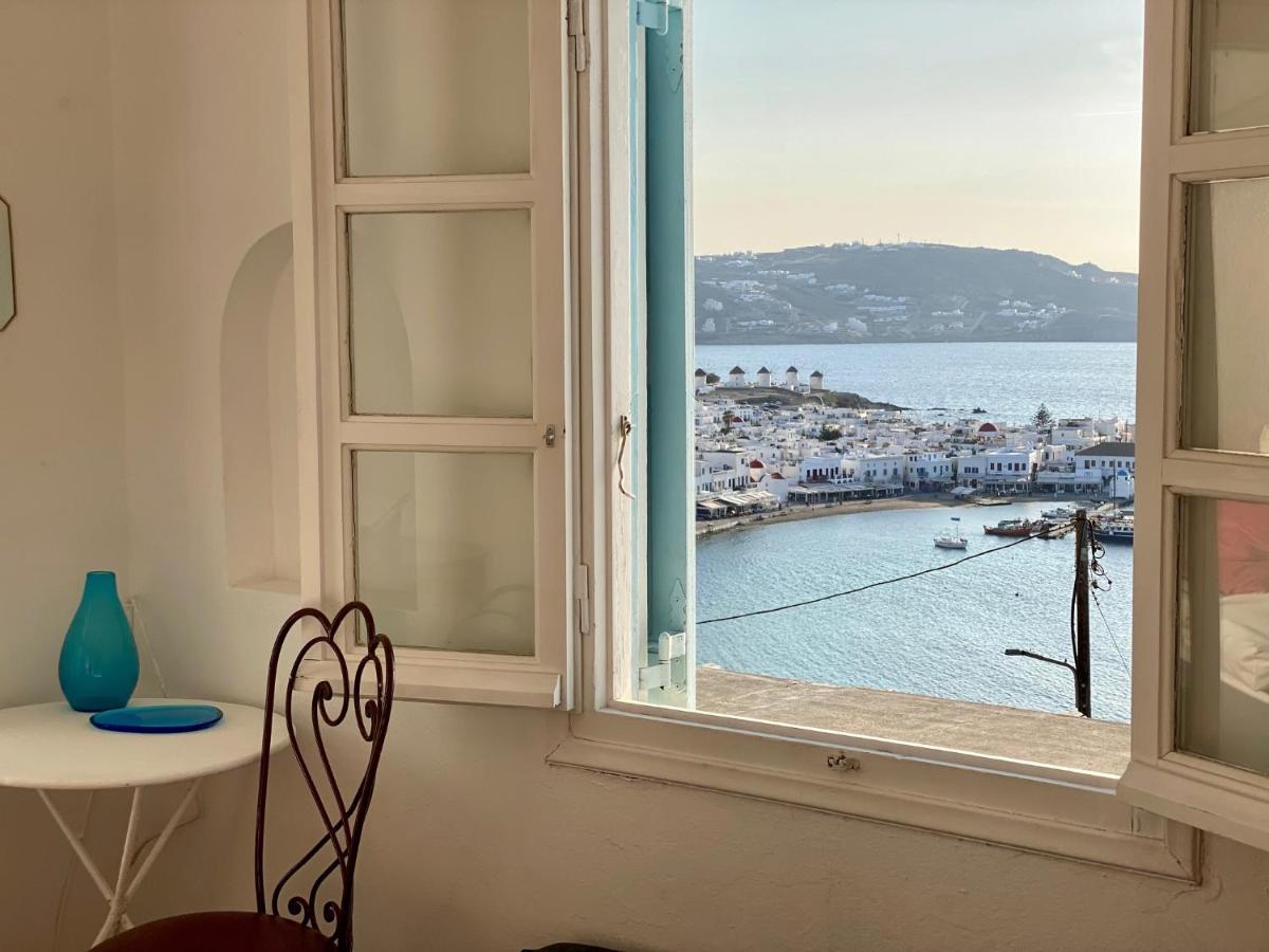 Appartamento Anemones Sea View Mykonos Town Esterno foto