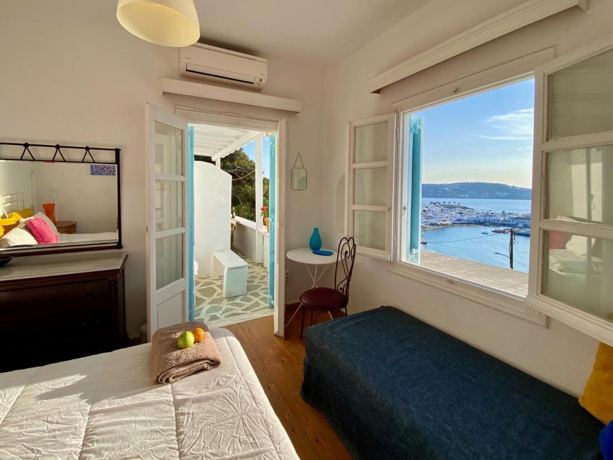 Appartamento Anemones Sea View Mykonos Town Esterno foto