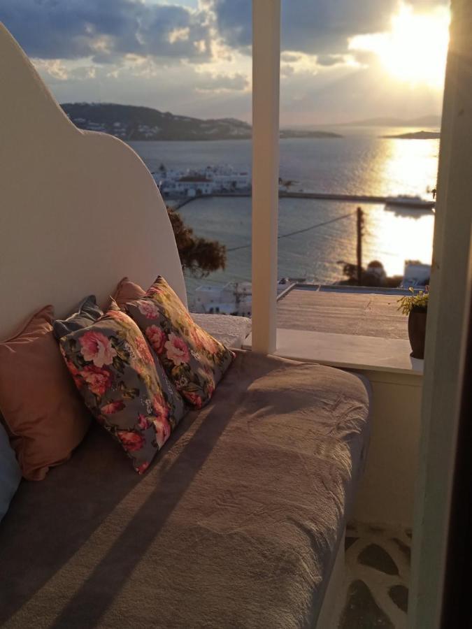 Appartamento Anemones Sea View Mykonos Town Esterno foto