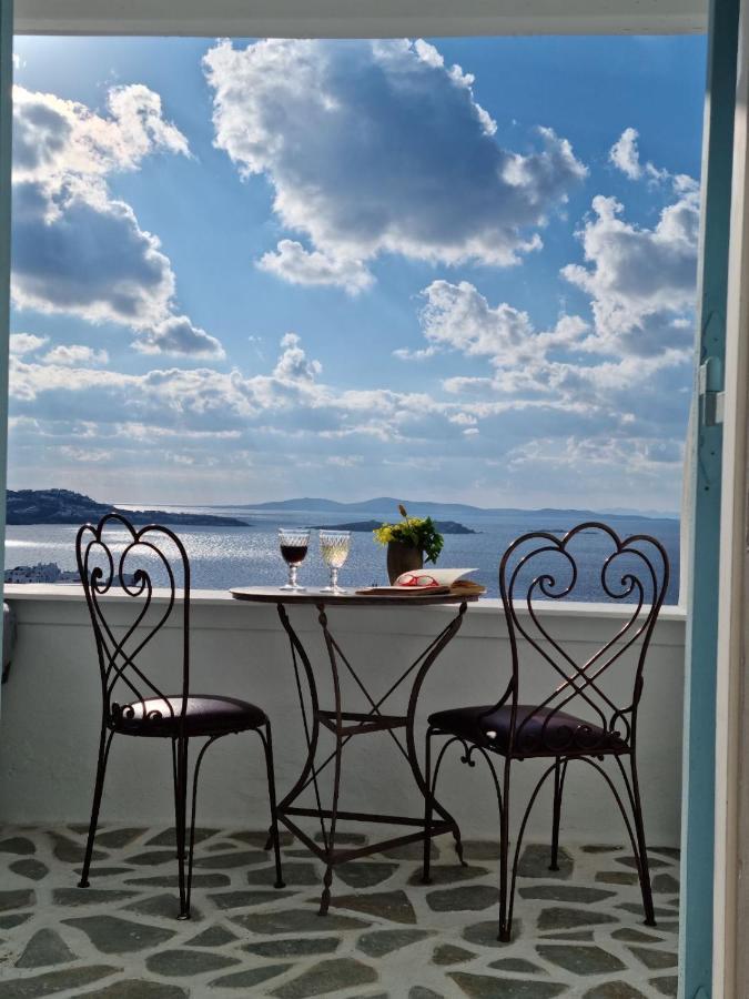 Appartamento Anemones Sea View Mykonos Town Esterno foto
