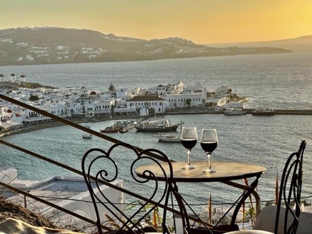 Appartamento Anemones Sea View Mykonos Town Esterno foto