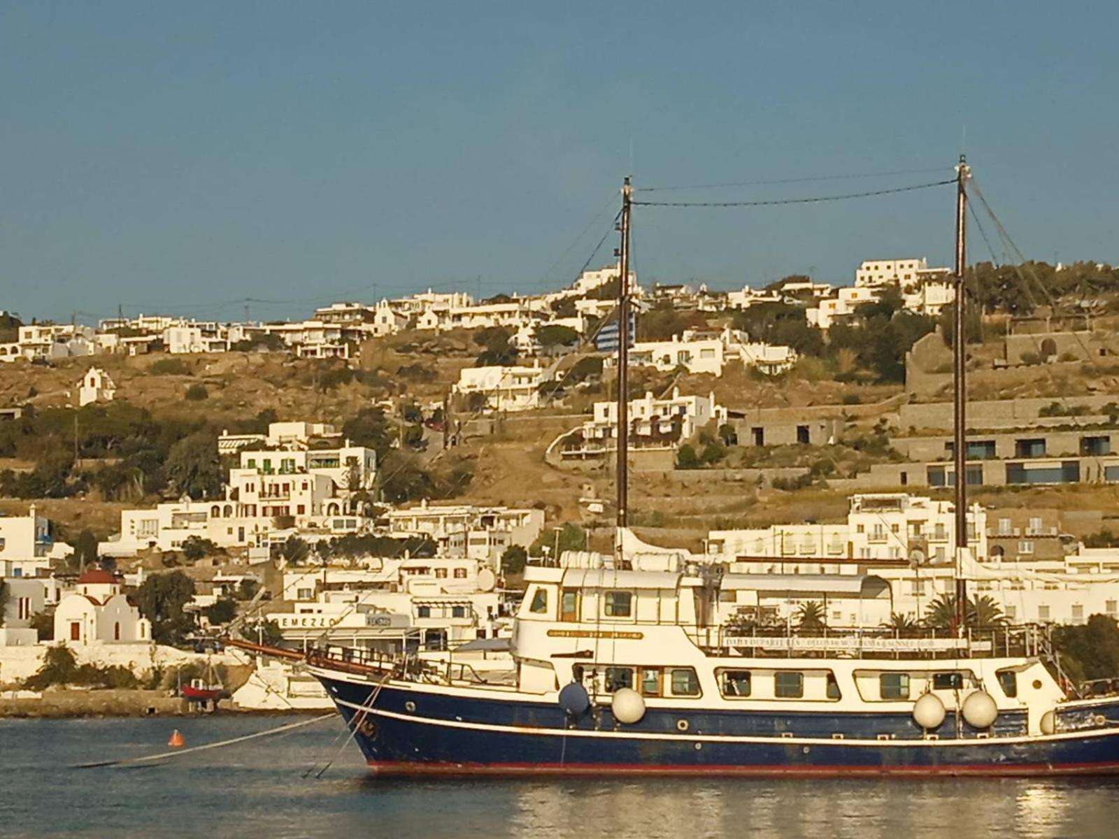 Appartamento Anemones Sea View Mykonos Town Camera foto
